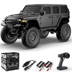 RACENT 1:24 Crawler RC Monster Truck Rock Climbing with led Light (78701 Black) EXHOBBY Dealer.