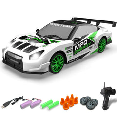 RACENT Drift King: 1:24 4WD RC, 10MPH, LED Lights EXHOBBY Dealer.