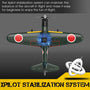 VOLANTEXRC Zero 4-CH Remote Control Airplane Ready to Fly for Beginners with Xpilot Stabilization System (761-15) RTF.