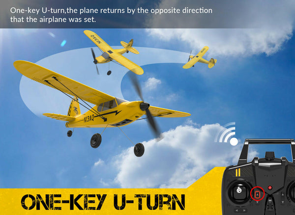 VOLANTEXRC Sport Cub 3ch Remote Control Airplane for Beginners Xpilot Stabilizer Easy Fly EXHOBBY Dealer.