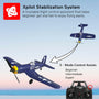 VOLANTEXRC Corsair F4U Warbird Remote Control RC Airplane with Gyro Stabilizer EXHOBBY Dealer.