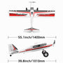 ASCENT 1400MM 4 Channel RC Airplane with Over-Grade Power System and Plasitc Fuselage (747-8) PNP.