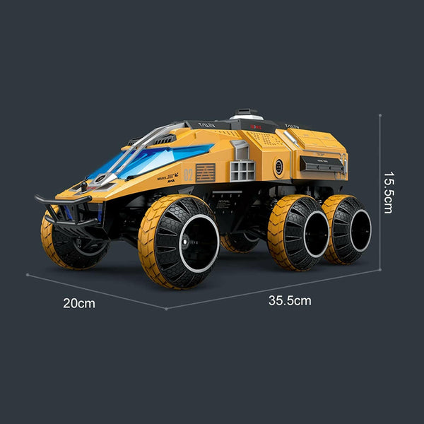 RACENT RC Crawler 1:12 Sale 6X6 2.4GHZ 15kmh Off Road All Terrain Monster Trucks with Colorful Led Lights (Red) EXHOBBY Dealer.