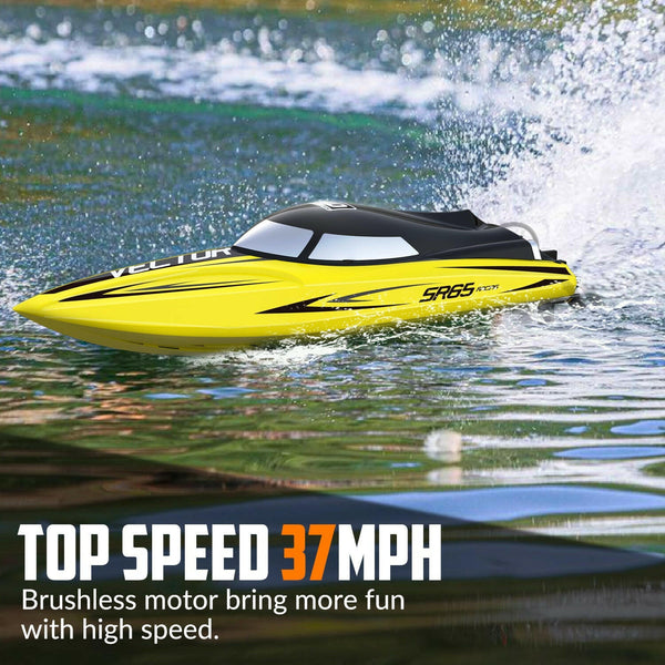 VOLANTEXRC Vector 35mph Fast Brushless High Speed Racing RC Boat Self Righting EXHOBBY Dealer.