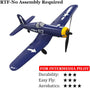 VOLANTEXRC Corsair F4U Warbird Remote Control RC Airplane with Gyro Stabilizer EXHOBBY Dealer.