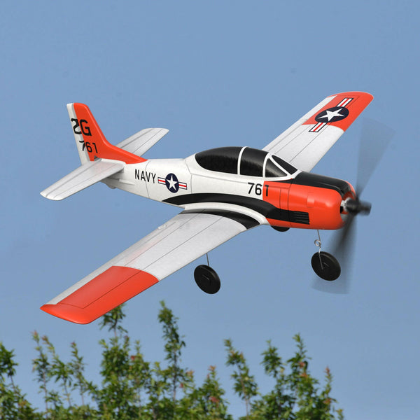 VOLANTEXRC T28 Trojan 4ch RC Trainer Airplane with Xpilot Gyro Stabilizer One key Aerobatic EXHOBBY Dealer.