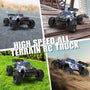 RACENT 1:16 Scale SandStorm 30MPH High Speed 4WD 2.4 GHz RC Monster Truck(785-6).