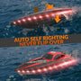 VOLANTEXRC RC Electric Boats 795-6 Red with Lights-EXHOBBY