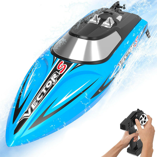 VOLANTEXRC VectorS Brushless High Speed RC Boat Self Righting for Lake 79704 Blue EXHOBBY Dealer.