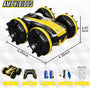 VOLANTEXRC All Terrain Amphibious Waterproof RC Monster Truck Stunt Car (Yellow) - EXHOBBY