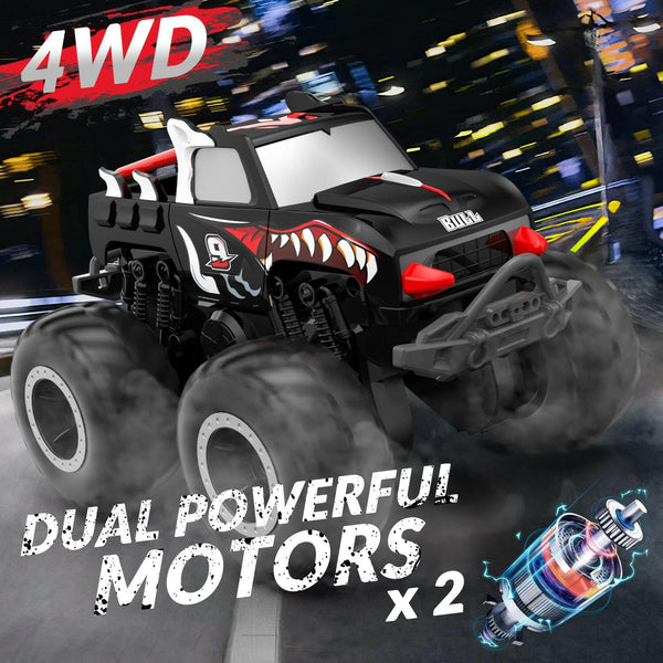 STEMTRON Amphibious Remote Control Car 1:20 All Terrain Off-Road Waterproof RC Monster Truck EXHOBBY Dealer.