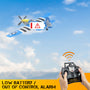 VOLANTEXRC 4-CH Airplanes P51 Mustang WWII Remote Control Airplane for Beginners with Xpilot Stabilization System