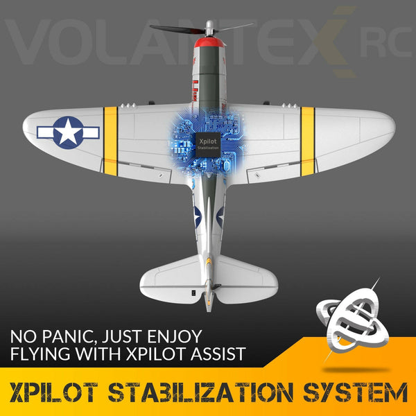 P-47 Thunderbolt RC Warbird Plane VOLANTEXRC Official - EXHOBBY