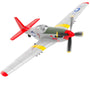 VOLANTEXRC Mustang P51 Easy Fly Warbird Beginner RC Airplane with Gyro Stabilizer Great Gift EXHOBBY Dealer.