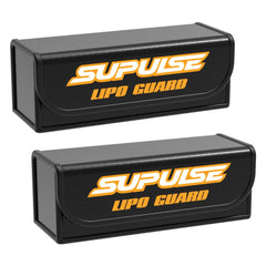 SUPULSE 2pcs Lipo Storage Bag Fireproof Explosionproof for Battery Charge and Storage EXHOBBY Dealer.